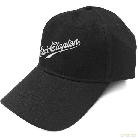 Eric Clapton: Unisex Baseball Cap: Script Logo (Black)