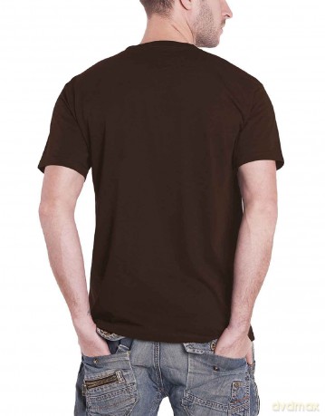 Eric Clapton: Unisex T-Shirt: Tour 2008 (Brown) (Small)