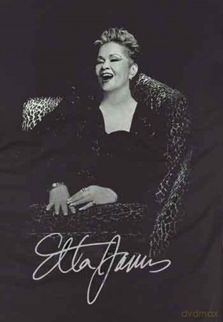 Etta James: Unisex T-Shirt: Etta Seated (Black) (Small)