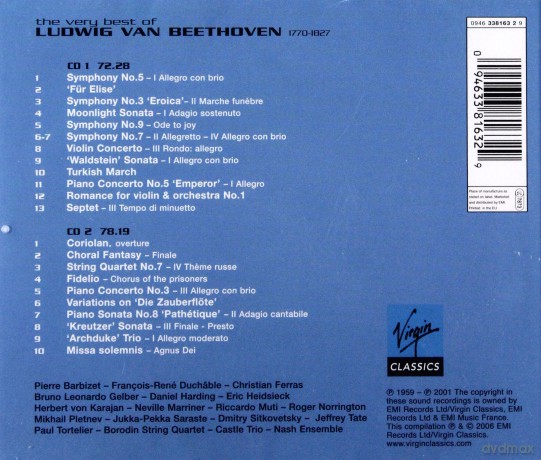 The Very Best Of Beethoven [2CD]