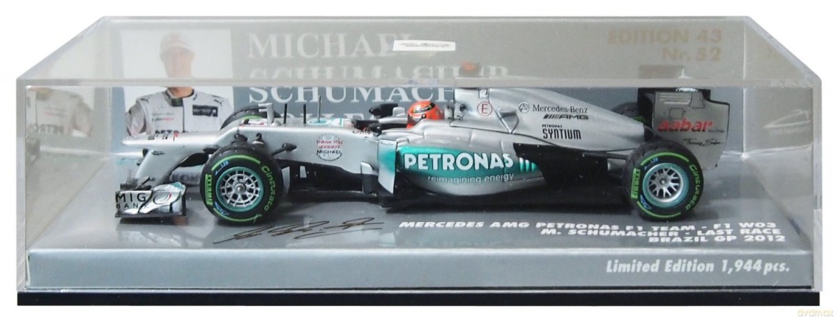 MINICHAMPS Mercedes AMG Petronas F1 [ZABAWKA]