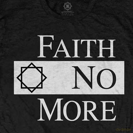 Faith No More: Unisex T-Shirt: Classic Logo V.2. (Black) (Large)