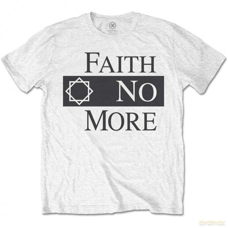 Faith No More: Unisex T-Shirt: Classic Logo V.2. (White) (Small)