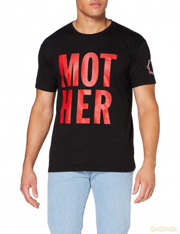 Faith No More: Unisex T-Shirt: MF Stacked (Black) (Back Print) (XX-Large)