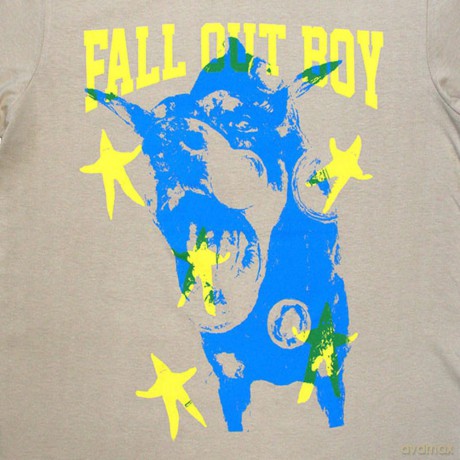 Fall Out Boy: Unisex T-Shirt: Dog (Sand) (X-Large)