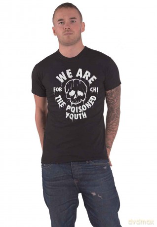 Fall Out Boy: Unisex T-Shirt: Poisoned Youth (Black) (XX-Large)