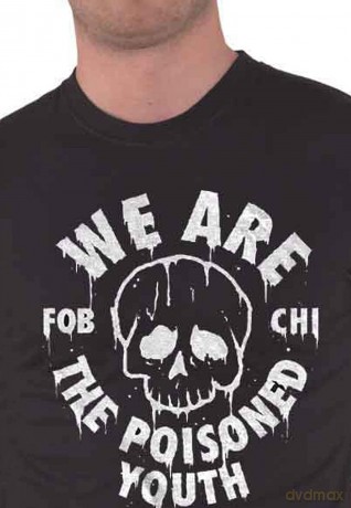 Fall Out Boy: Unisex T-Shirt: Poisoned Youth (Black) (XX-Large)