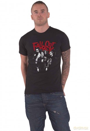 Fall Out Boy: Unisex T-Shirt: Punk Scratch (Black) (Small)