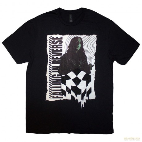 Falling In Reverse: Unisex T-Shirt: 21 Chequered (Black) (Small)