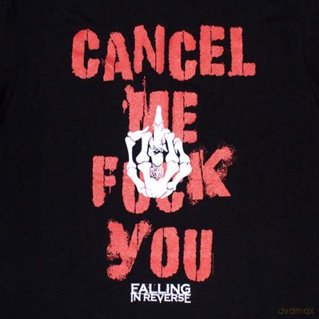 Falling In Reverse: Unisex T-Shirt: Cancel Me (Black) (Medium)