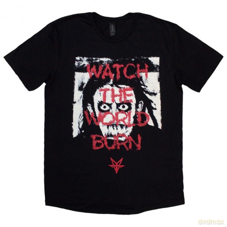 Falling In Reverse: Unisex T-Shirt: World Burn (Black) (Medium)