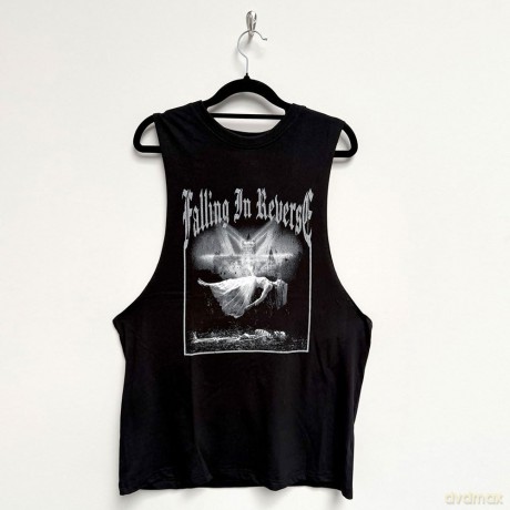 Falling In Reverse: Unisex Vest T-Shirt: Floating (Black) (Small)
