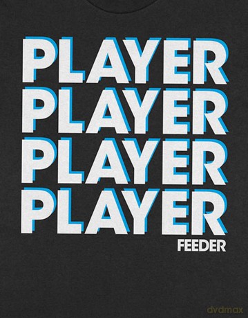 Feeder: Unisex T-Shirt: Player (Black) (Medium)