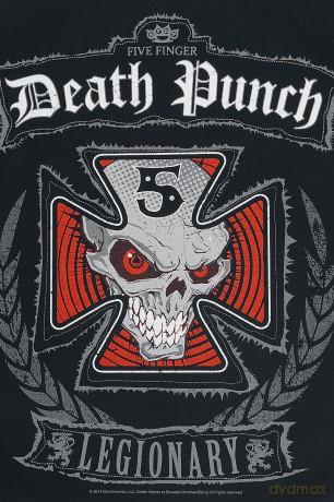 Five Finger Death Punch: Back Patch: Legionary
