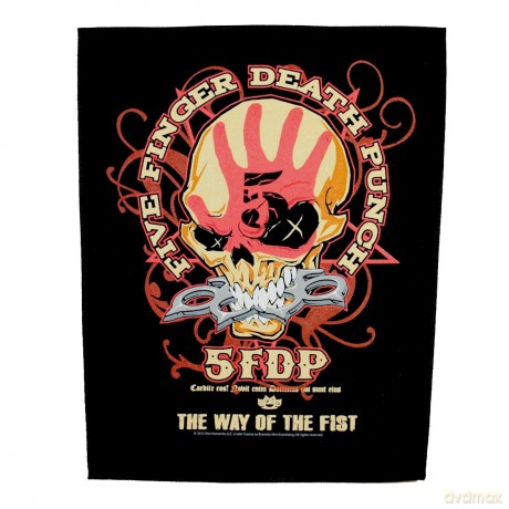 Five Finger Death Punch: Back Patch: Way Of The Fist