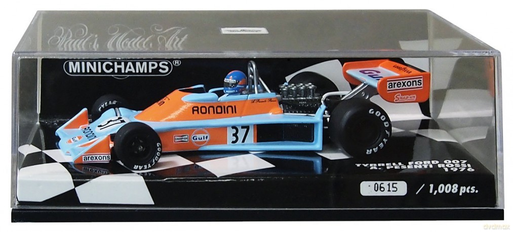 MINICHAMPS Tyrrell Ford 007 Gulf #37 [ZABAWKA]