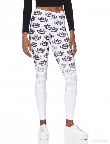 Five Finger Death Punch: Ladies Fashion Leggings: Knuckleduster (Medium to Large)