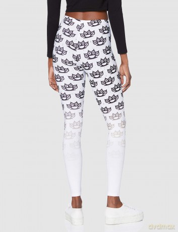 Five Finger Death Punch: Ladies Fashion Leggings: Knuckleduster (Medium to Large)
