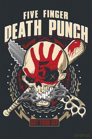 T-Shirt: Five Finger Death Punch Men'S Tee: Zombie Kill (Medium)