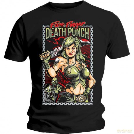 Five Finger Death Punch: Men's Tee: Assassin (Medium)