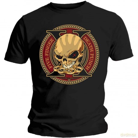 Five Finger Death Punch: Men's Tee: Decade of Destruction (Small)