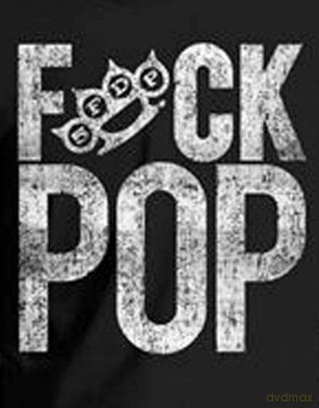 Five Finger Death Punch: Men's Tee: F*ck Pop with Back Printing (X-Large)