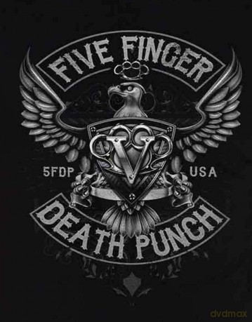 Five Finger Death Punch: Men's Tee: Howe Eagle Crest (Small)