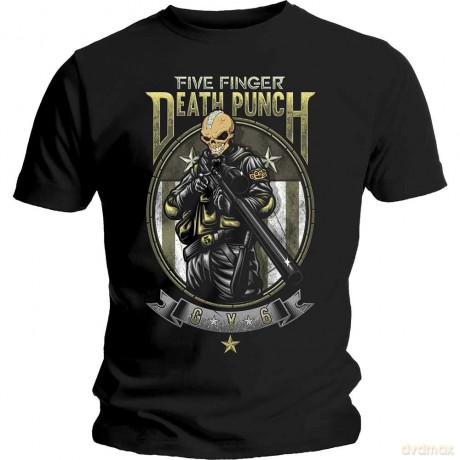 Five Finger Death Punch: Men's Tee: Sniper (Small)