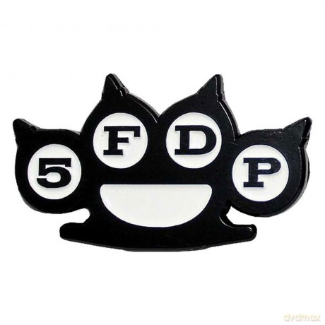 Five Finger Death Punch: Pin Badge: Knuckles B&W