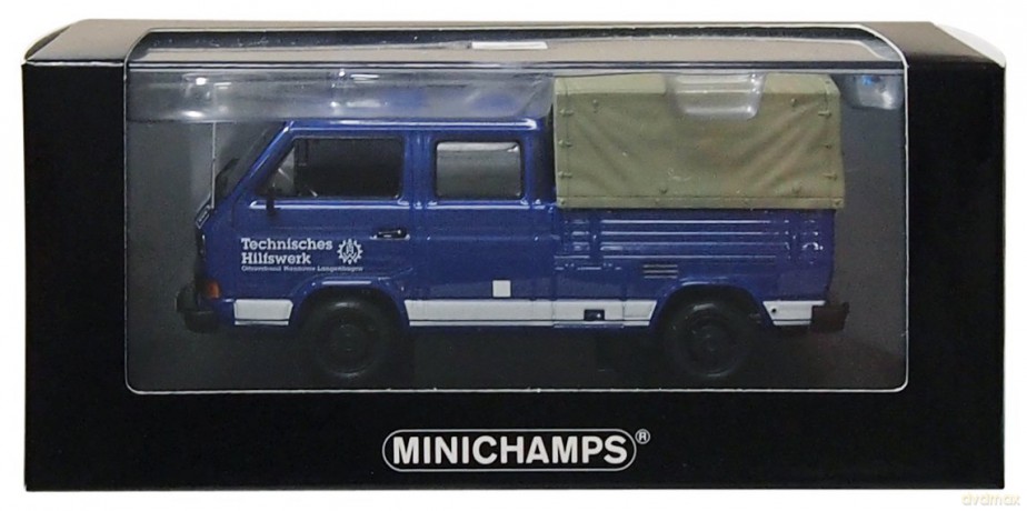 MINICHAMPS Volkswagen T3 DokaPritsche [ZABAWKA]