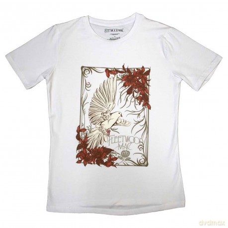 Fleetwood Mac: Ladies T-Shirt: Dove (White) (Medium)