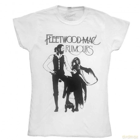 Fleetwood Mac: Ladies T-Shirt: Rumours (White) (Large)