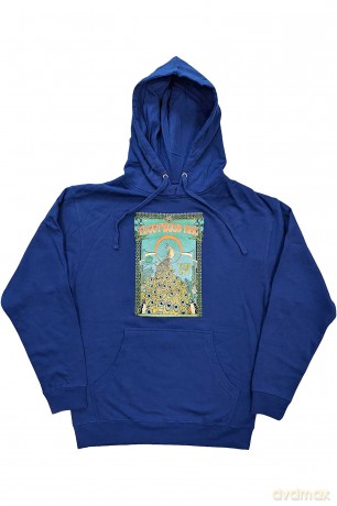 Fleetwood Mac: Unisex Pullover Hoodie: Peacock (Blue) (Small)