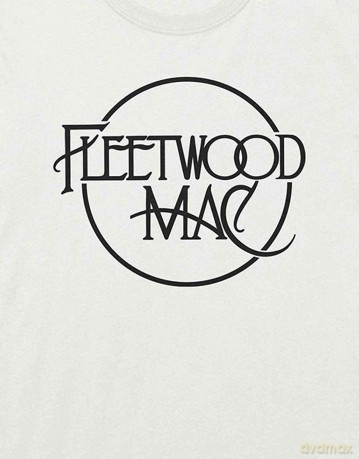 Fleetwood Mac: Unisex T-Shirt: Classic Logo (White) (Small)