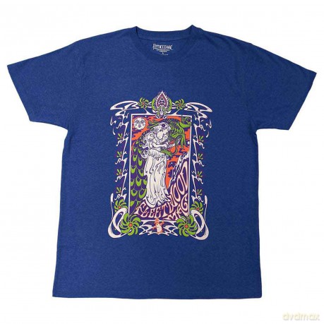 Fleetwood Mac: Unisex T-Shirt: Lady Lyre (Blue) (Small)