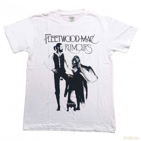 Fleetwood Mac: Unisex T-Shirt: Rumours (White) (Medium)
