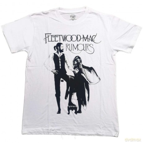 Fleetwood Mac: Unisex T-Shirt: Rumours (White) (XXXX-Large)