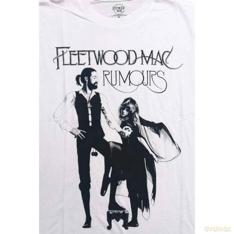 Fleetwood Mac: Unisex T-Shirt: Rumours (White) (XXXX-Large)