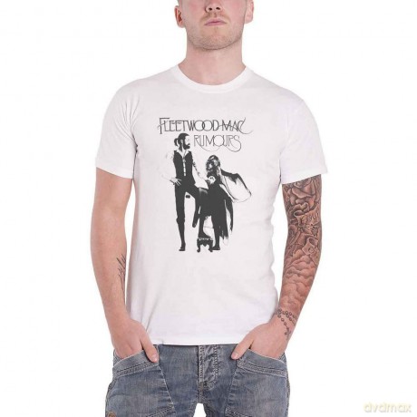 Fleetwood Mac: Unisex T-Shirt: Rumours (White) (XXXXX-Large)