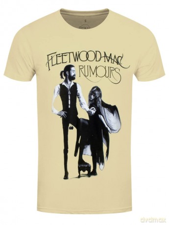 Fleetwood Mac: Unisex T-Shirt: Rumours (Yellow) (Large)