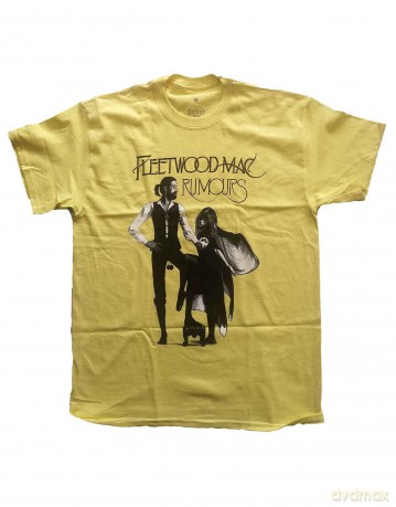 Fleetwood Mac: Unisex T-Shirt: Rumours (Yellow) (X-Large)