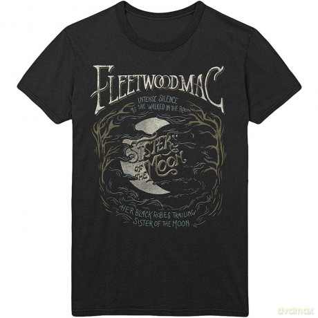 Fleetwood Mac: Unisex T-Shirt: Sisters Of The Moon (Black) (Small)
