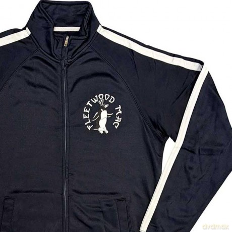 Fleetwood Mac: Unisex Tracksuit Jacket: Penguin (Navy Blue) (Ex-Tour) (Large)