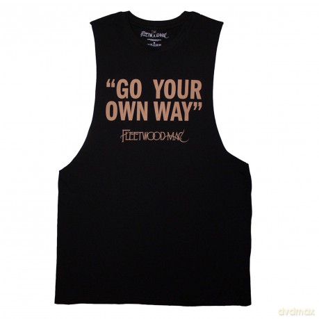 Fleetwood Mac: Unisex Vest T-Shirt: Go Your Own Way (Black) (XX-Large)