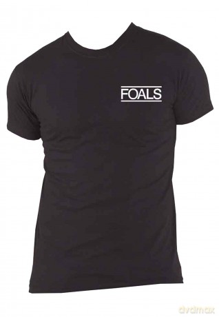 Foals: Unisex T-Shirt: Life Is Yours Text (Black) (Back Print) (Small)