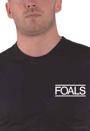 Foals: Unisex T-Shirt: Life Is Yours Text (Black) (Back Print) (Small)
