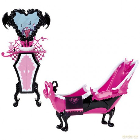 MONSTER HIGH Draculaura Łazienka [ZABAWKA]