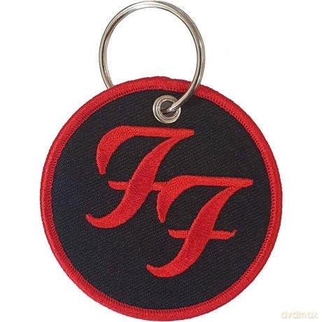 Foo Fighters: Patch Keychain: Circle Logo (Double Sided)