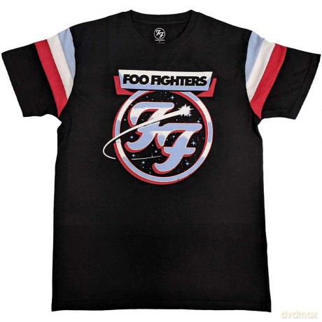 Foo Fighters: Unisex Ringer T-Shirt: Comet Tricolour (Black) (Medium)