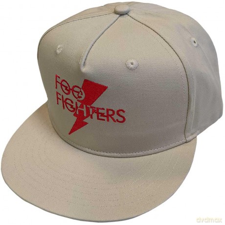 Foo Fighters: Unisex Snapback Cap: Flash Logo (Sand)